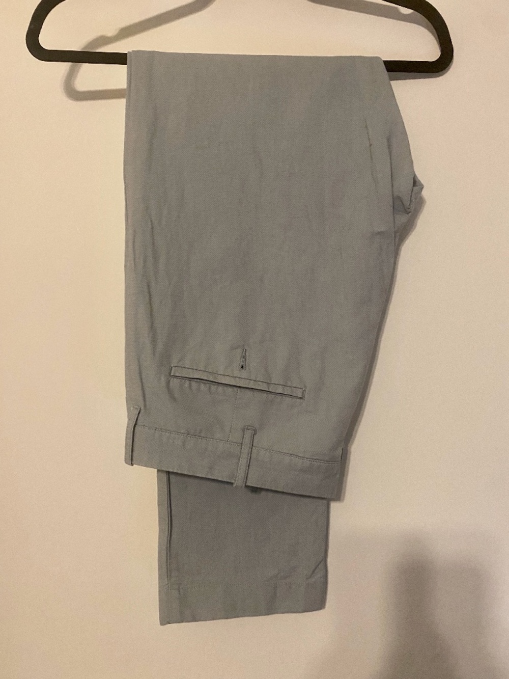 J Crew The Driggs Slate Blue Cotton Chinos SZ 36 X 32